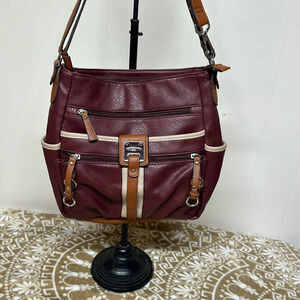 Rosetti Faux Leather Crossbody Bag